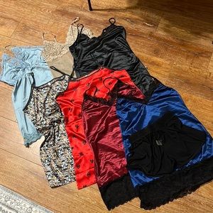 7 nwot never worn sleeping nightgowns outfits bundle lot